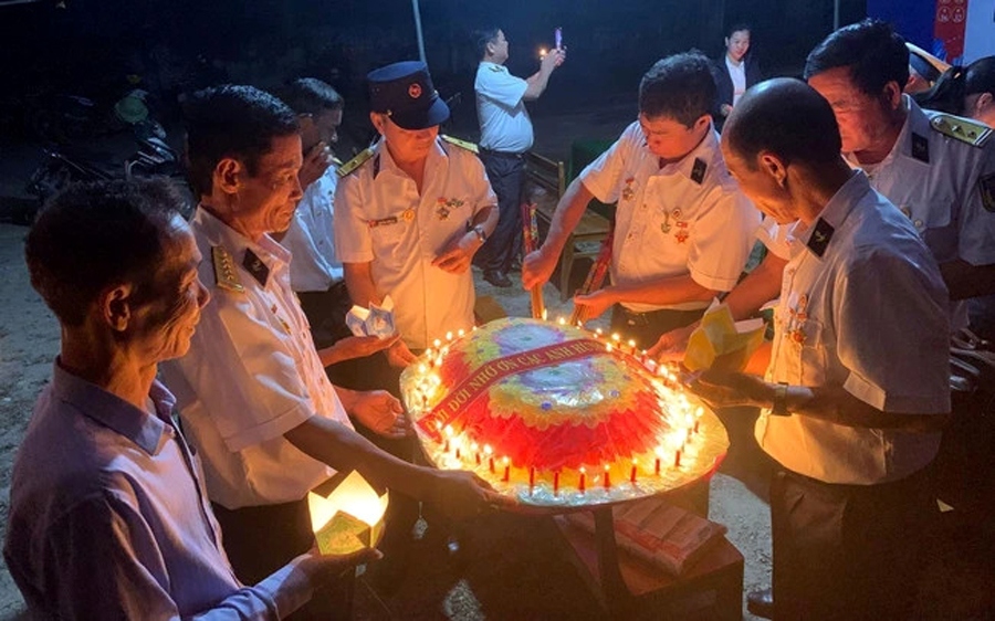 Fallen soldiers in Johnson Reef commemorated in Vietnam